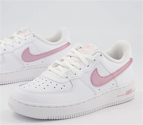 nike air force 1 weiß/pink glaze|air force one pink foam.